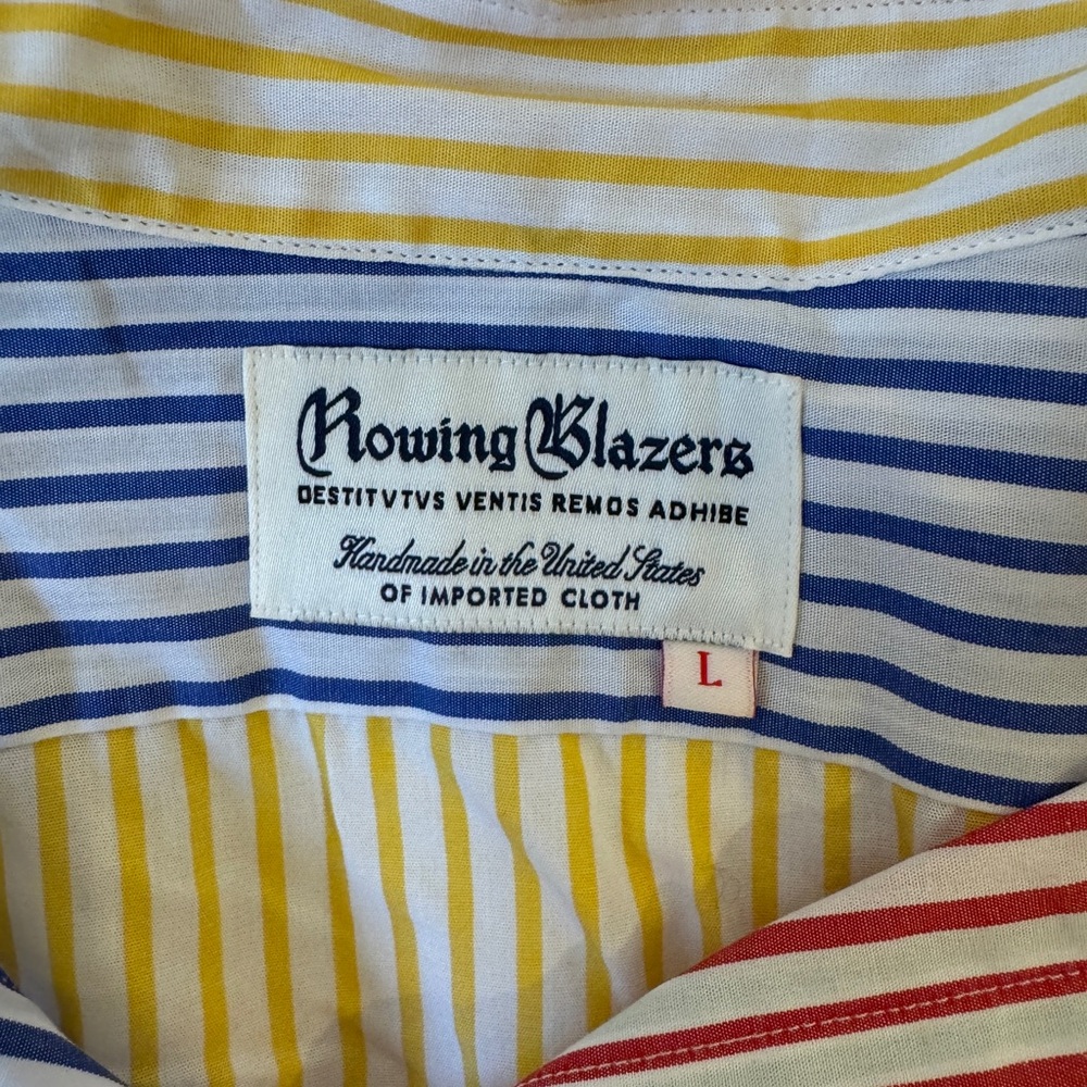 Rowing Blazers Multi-Colored Button Down - image 6